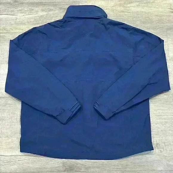 LL Bean Men’s Rain Jacket/ Windbreaker Style# 0BCY9 Sz Large Reg - EUC - Picture 10 of 15